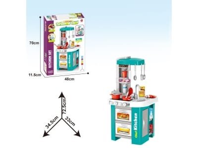 Vaikiškas virtuvėlės rinkinys “Talented Chef” 49 pcs