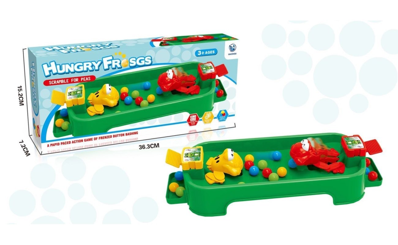 Stalo žaidimas “Hungry Frogs”