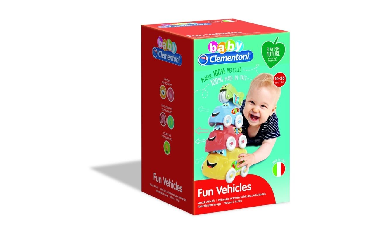 Clementoni Baby Žaidimas “Fun Vehicles”