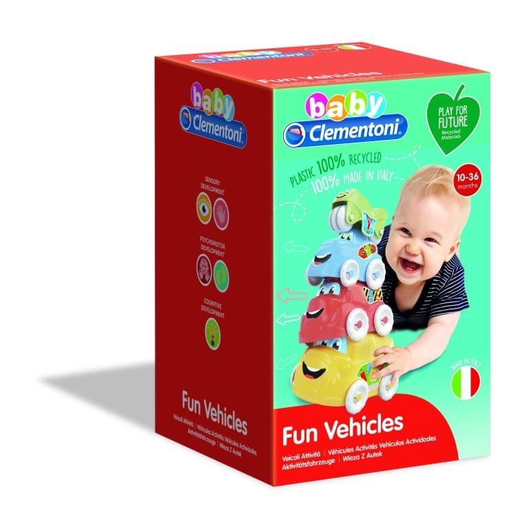 Clementoni Baby Žaidimas “Fun Vehicles”