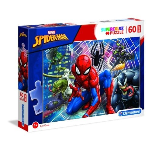 Supercolor Maxi dėlionė “Spider-Man” 60 pcs