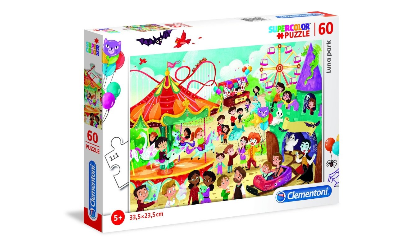 Supercolor dėlionė “Luna Park” 60 pcs