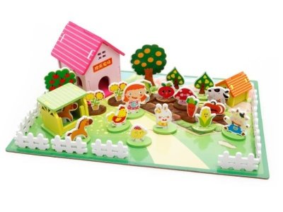 Medinis 3D žaidimas “Linksma Ferma”