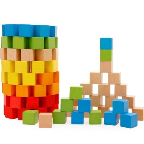 Medinė dėlionė – žaidimas “Magic Cube Blocks”