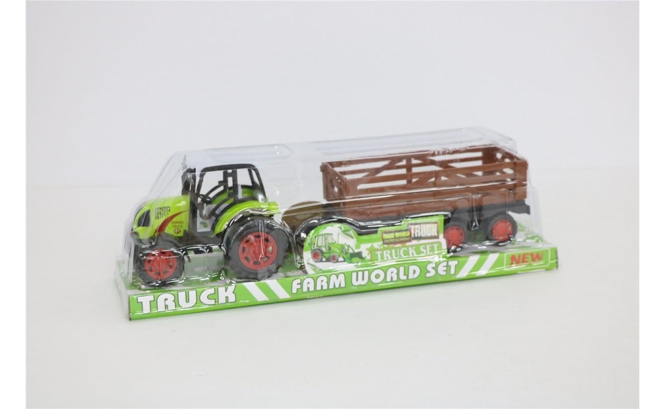 Traktorius su priekaba