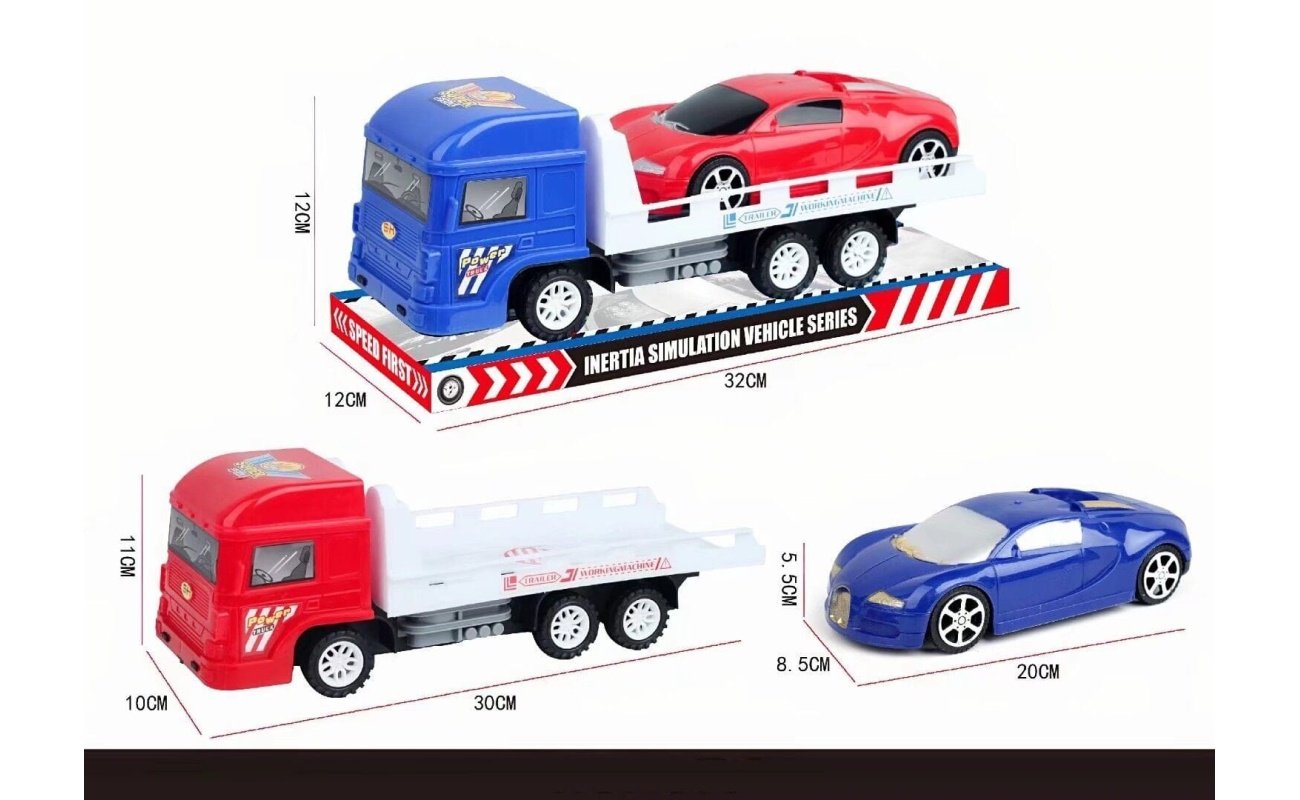 Inercinis žaislinis autovežis