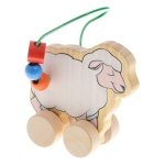 Medinis labirinto vežimėlis