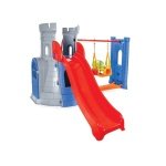 Pilsan vaikiškos sūpynės ir čiuožykla “Castle”