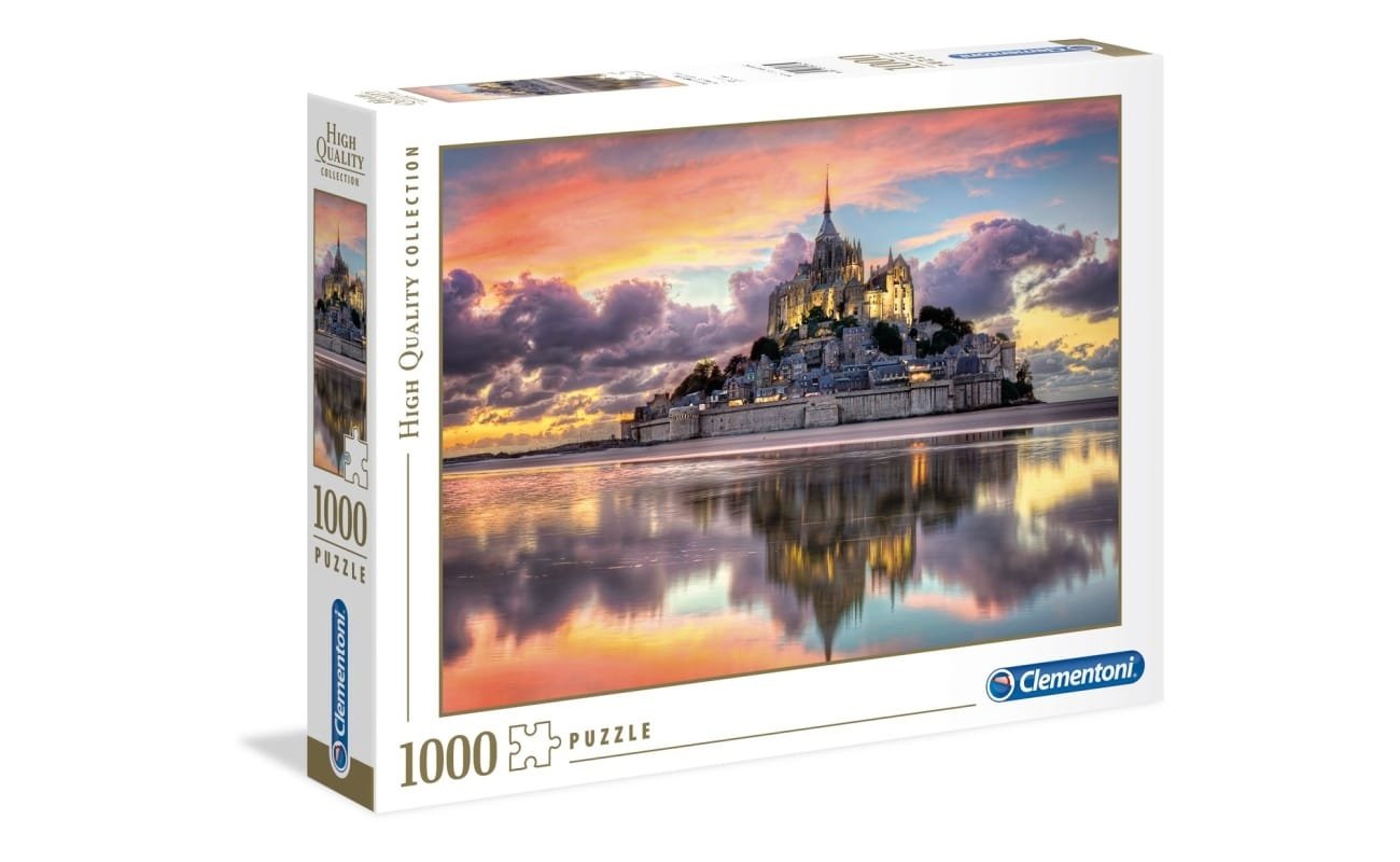 Clementoni dėlionė “Mont Saint-Michel” 1000pcs