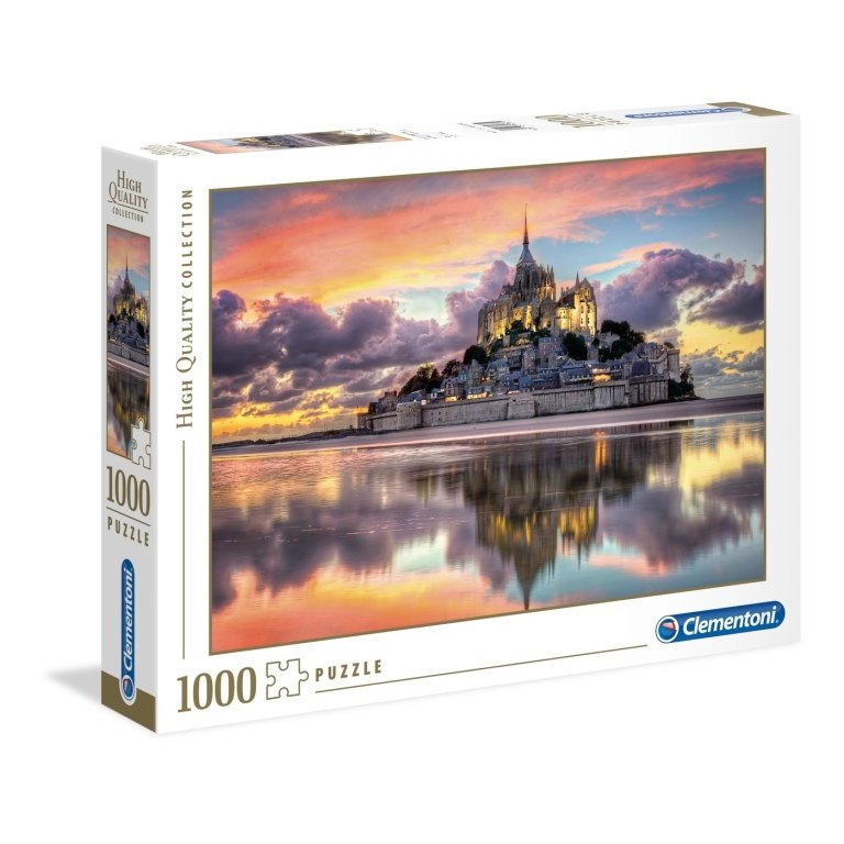 Clementoni dėlionė “Mont Saint-Michel” 1000pcs