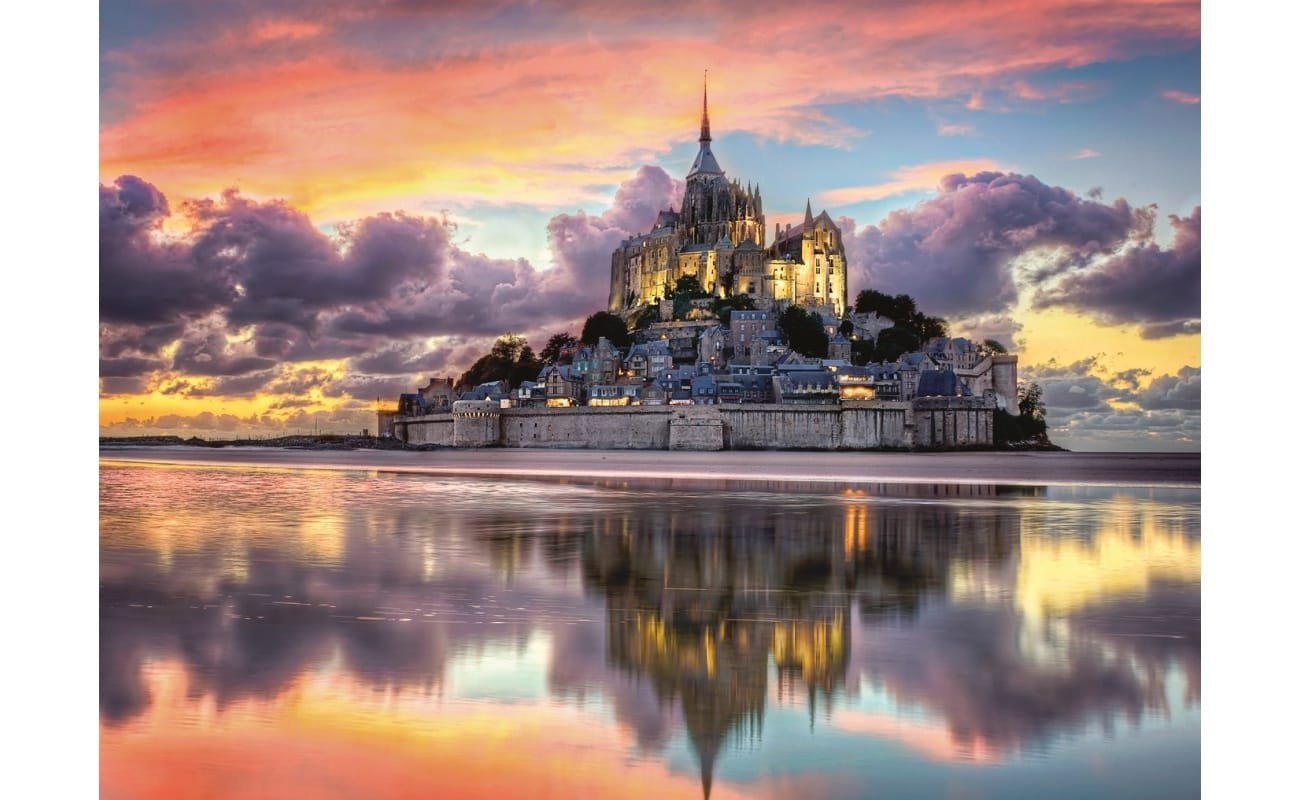 Clementoni dėlionė “Mont Saint-Michel” 1000pcs
