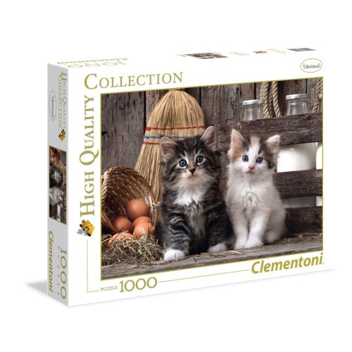 Clementoni dėlionė “Lovely kittens” 1000pcs