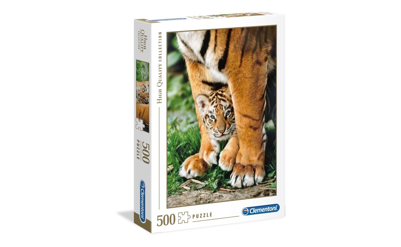 Clementoni dėlionė “Bengal Tiger Cub” 500pcs