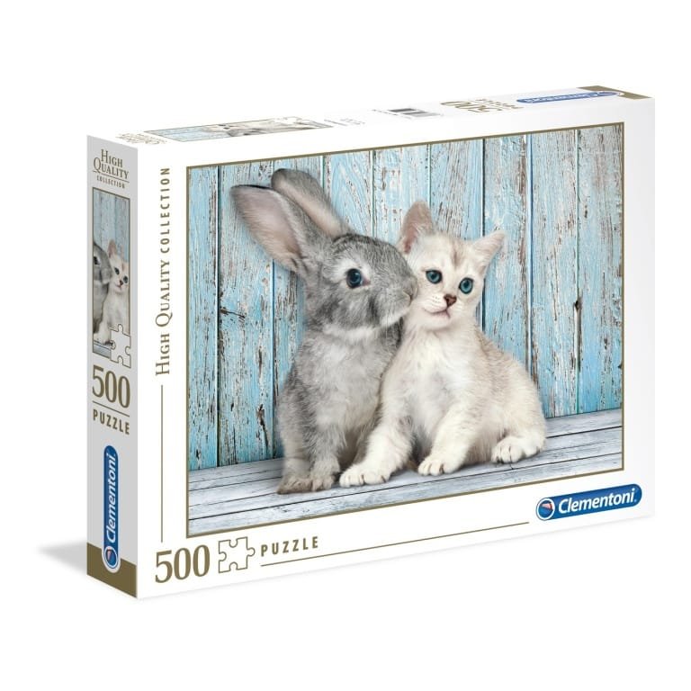 Clementoni dėlionė “Cat & Banny” 500pcs