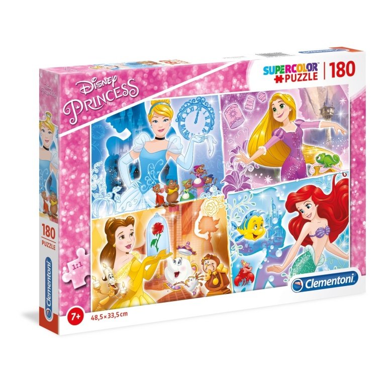 Clementoni Supercolor dėlionė “Princess” 180pcs