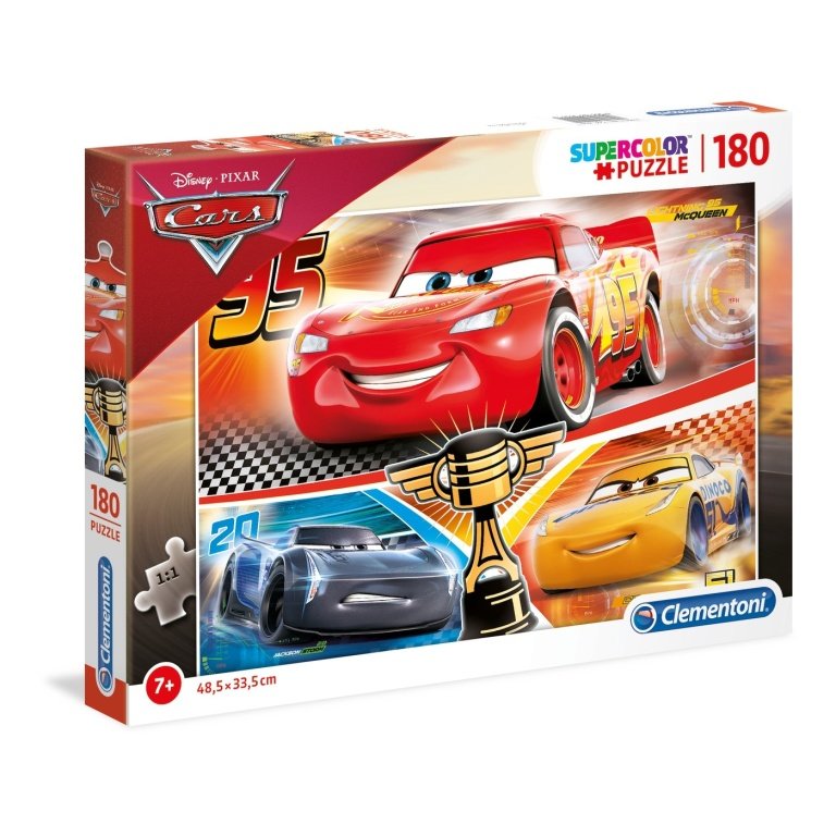 Clementoni Supercolor dėlionė “Disney Cars” 180pcs