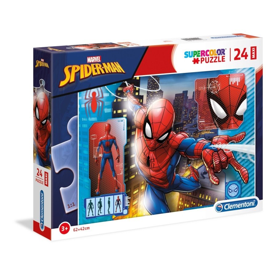 Clementoni Supercolor Maxi dėlionė “Spider-Man” 24pcs