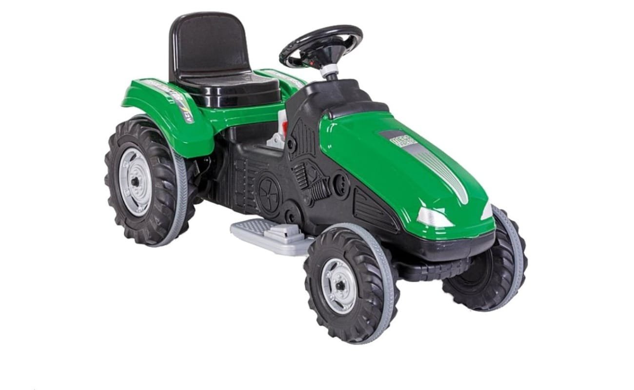 Elektrinis traktorius 12V Pilsan “MEGA” – Žalia