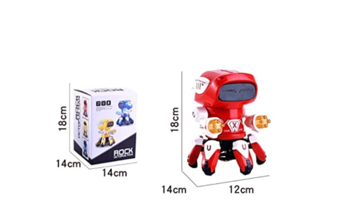 Žaislinis robotas – aštuonkojis