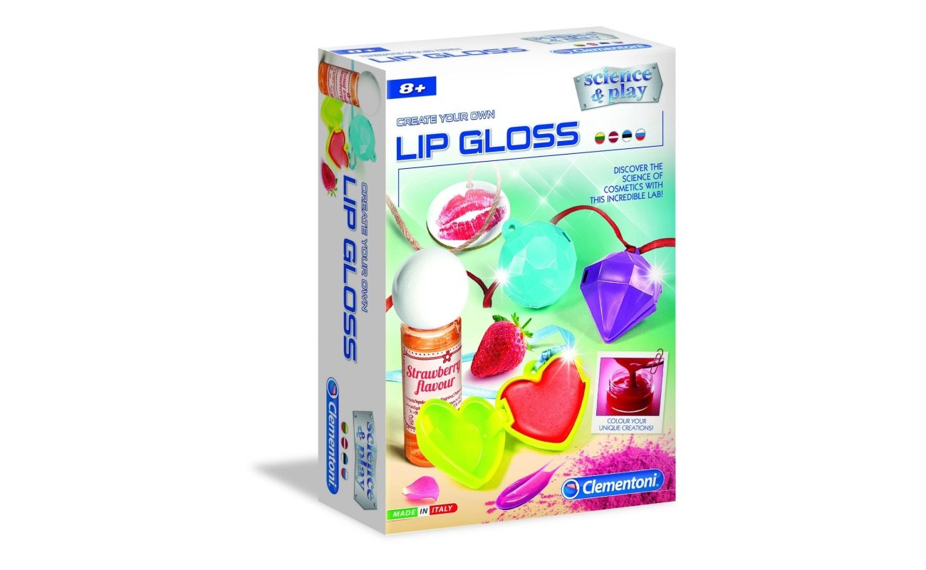 Žaislinė kosmetika – kūrybinis lūpų dažų rinkinys “Lip Gloss”