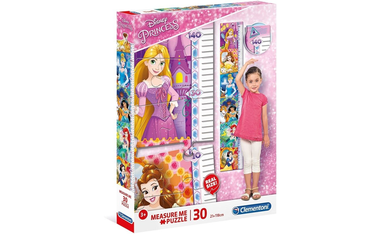 Clementoni dėlionė – ūgio matuoklė “Disney Princess” 30