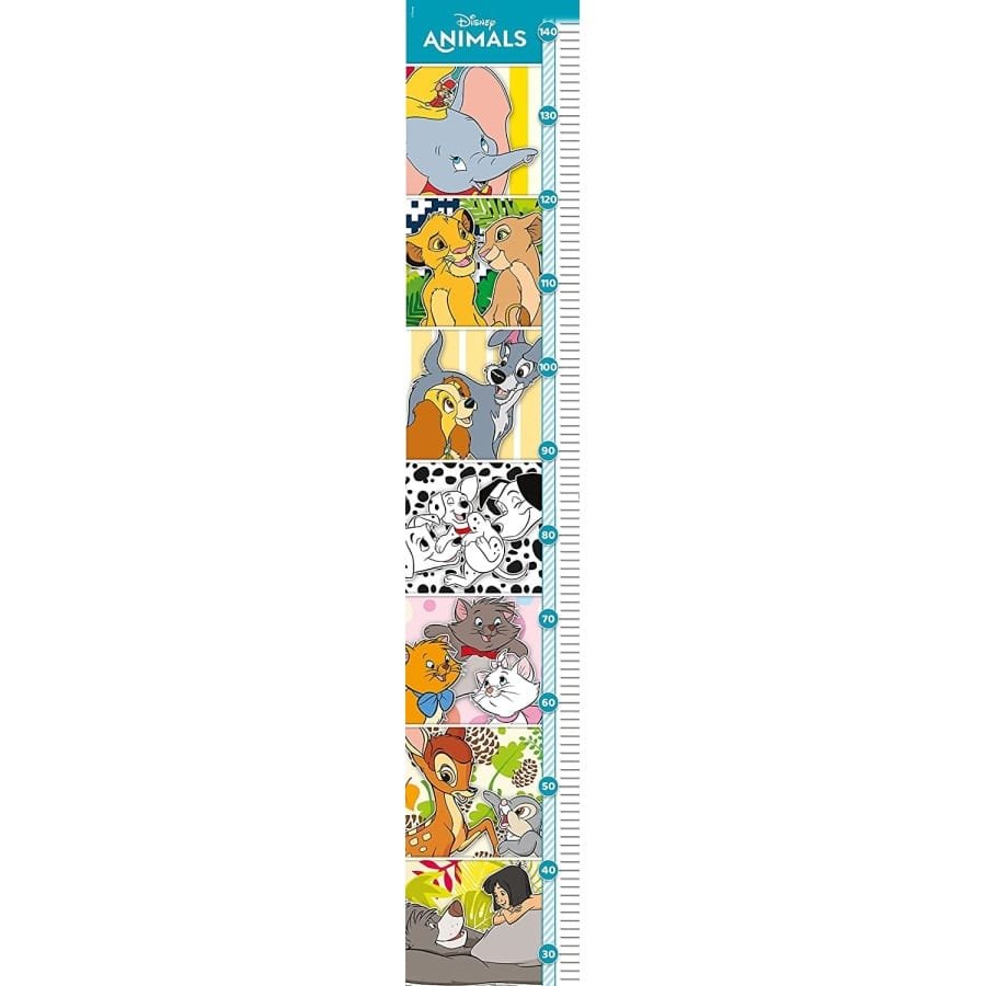 Clementoni dėlionė – ūgio matuoklė “Disney Animal” 30 pcs