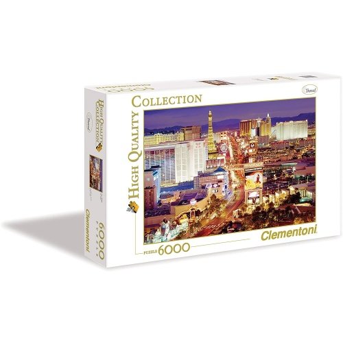 Clementoni dėlionė “Las Vegas” 6000pcs