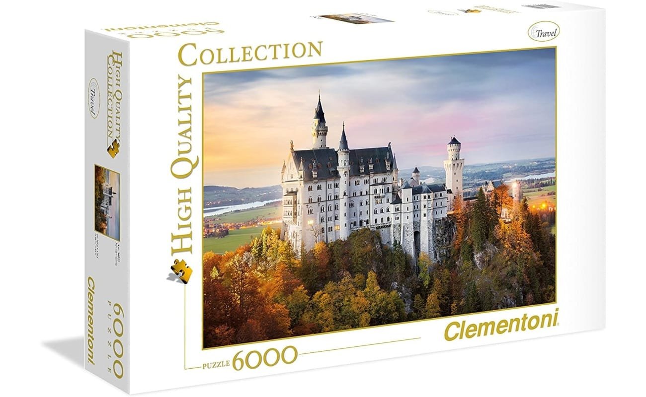 Clementoni dėlionė “Neuschwanstein” 6000pcs