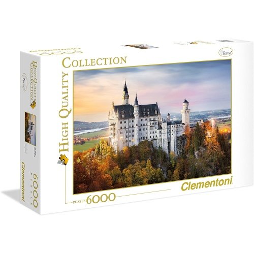 Clementoni dėlionė “Neuschwanstein” 6000pcs