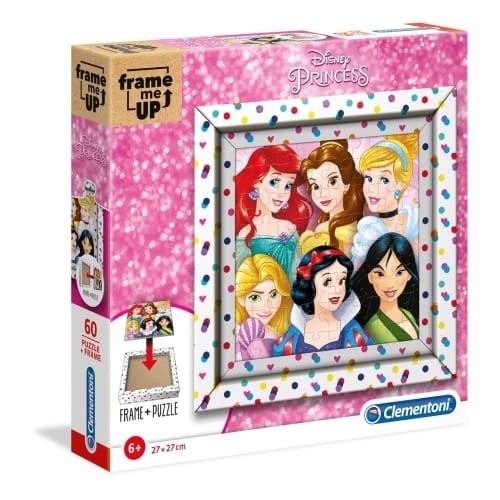 Clementoni dėlionė Frame Me Up “Disney Princesses” 60pcs