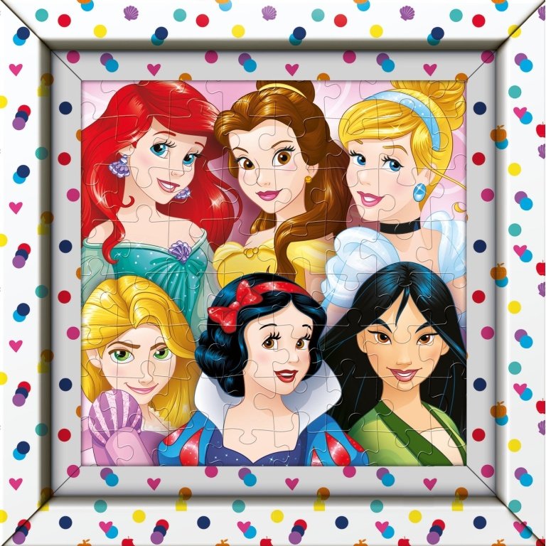 Clementoni dėlionė Frame Me Up “Disney Princesses” 60pcs