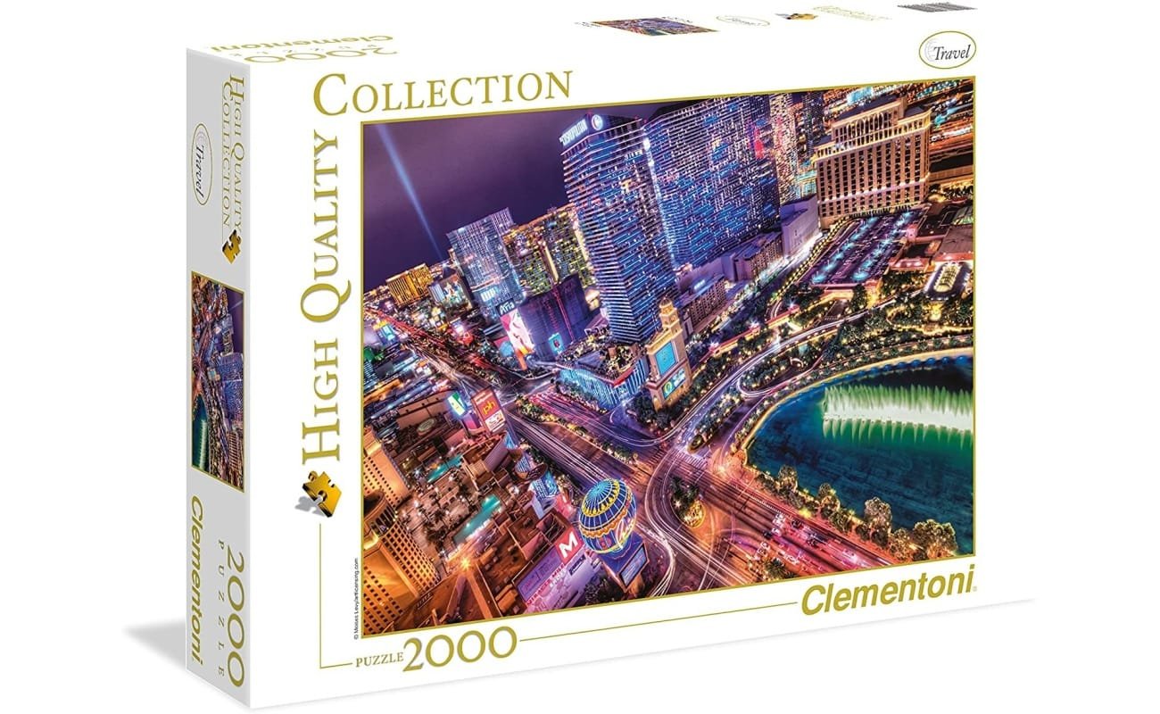 Clementoni dėlionė “Las Vegas” 2000pcs