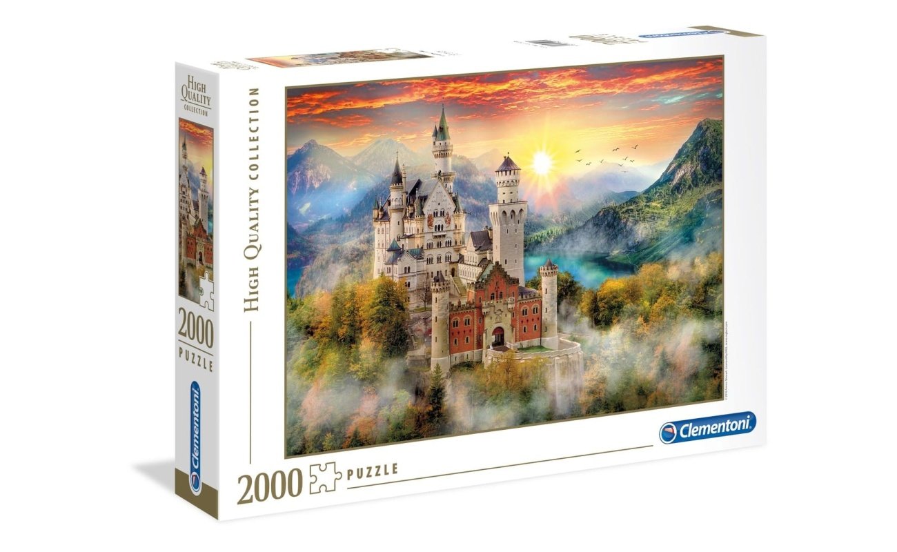 Clementoni dėlionė “Neuschwanstein ” 2000pcs