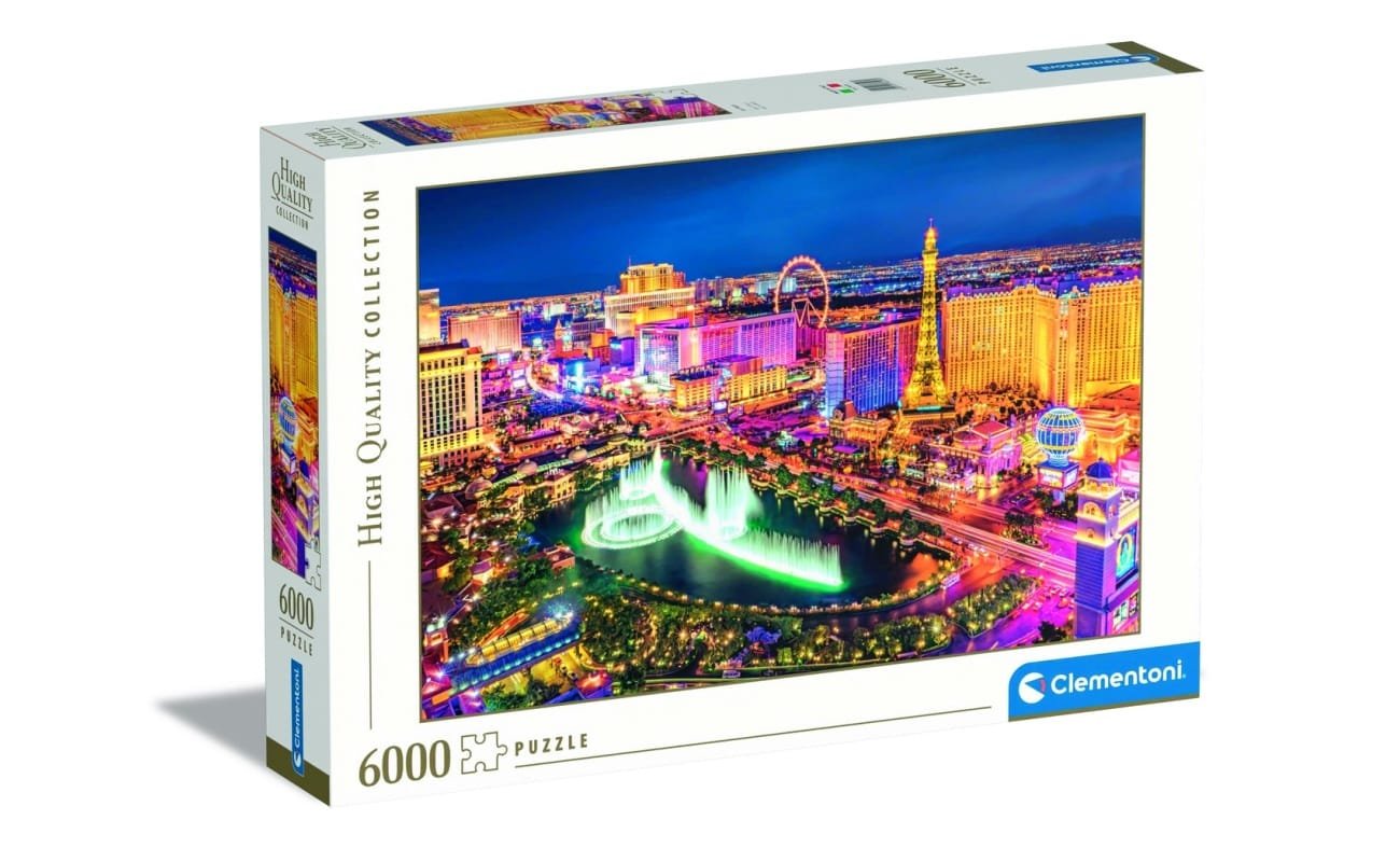 Clementoni dėlionė “Las Vegas” 6000pcs