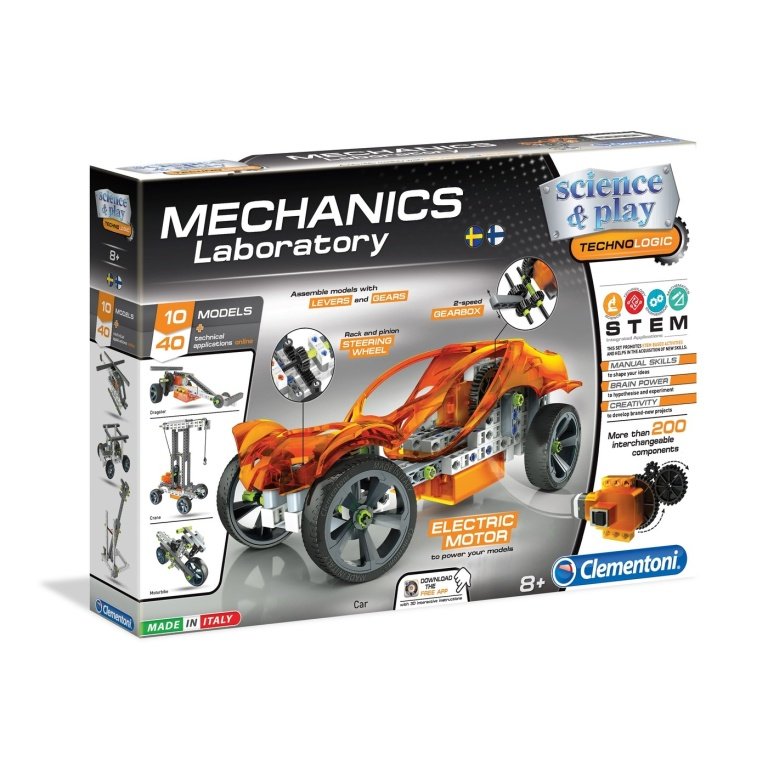 Clementoni konstruktorius “Mechanical Labs – Car”