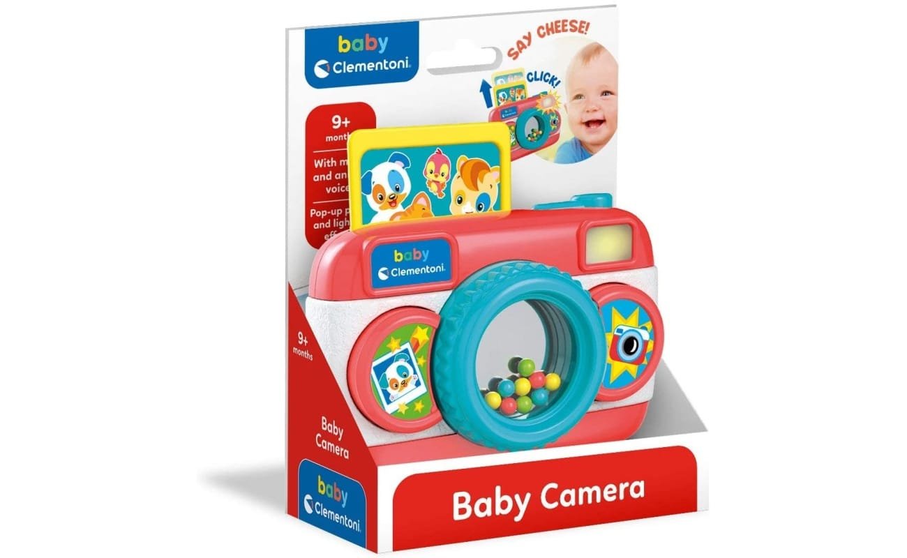 Clementoni Žaislinis fotoaparatas “Baby Camera”