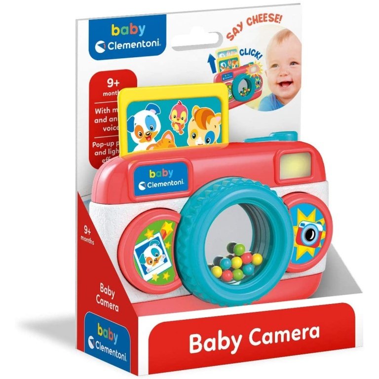 Clementoni Žaislinis fotoaparatas “Baby Camera”