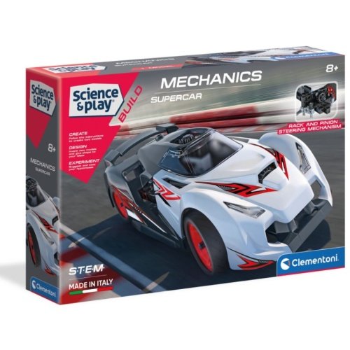 Clementoni konstruktorius “Mechanical Labs – “SUPERCAR”