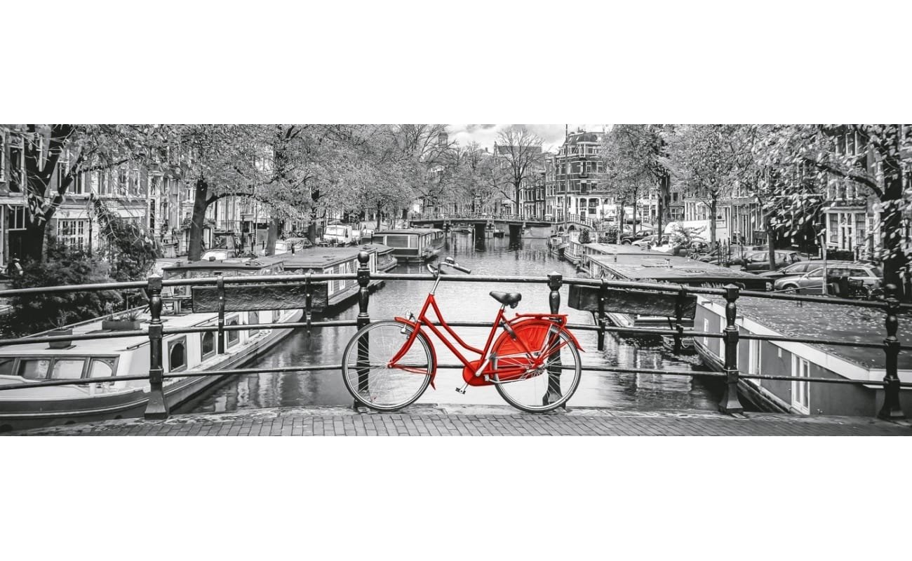 Clementoni dėlionė “Amsterdam bicycle” 1000pcs