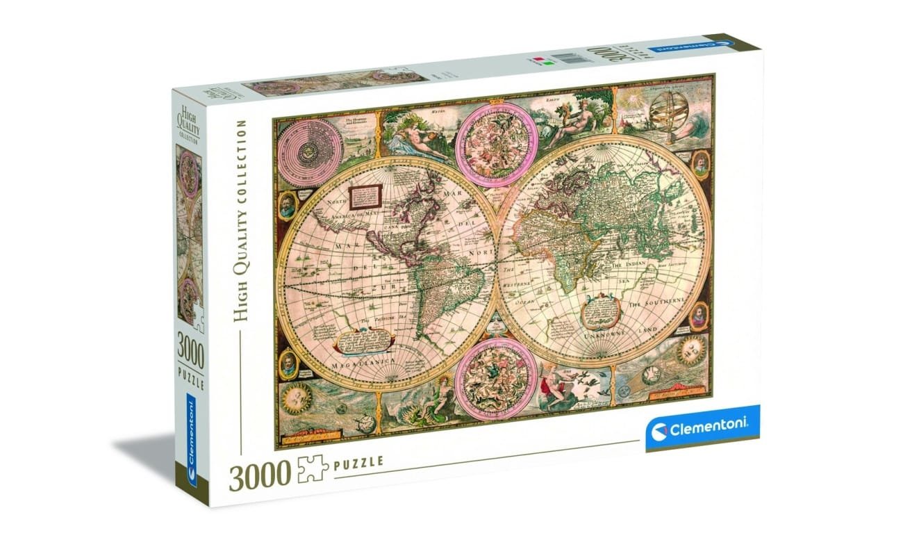 Clementoni dėlionė “Old Map” 3000pcs