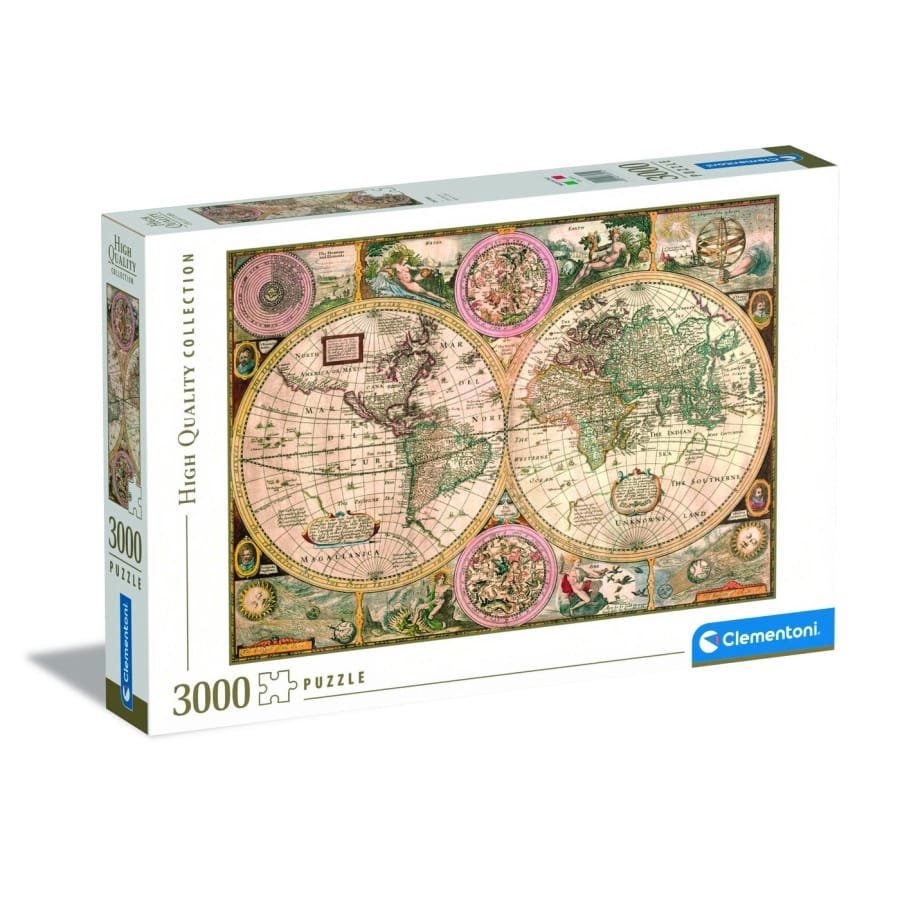 Clementoni dėlionė “Old Map” 3000pcs