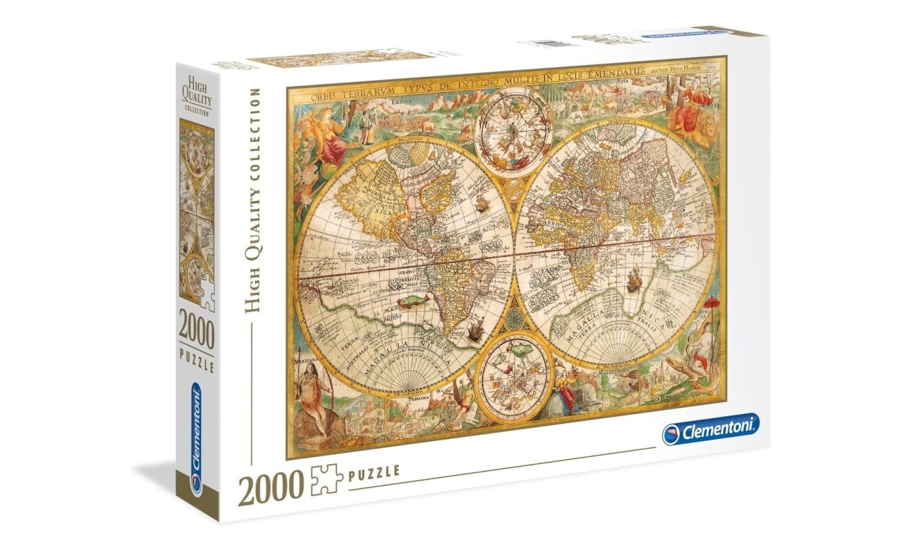 Clementoni dėlionė “Ancient map” 2000pcs