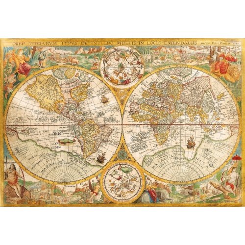 Clementoni dėlionė “Ancient map” 2000pcs