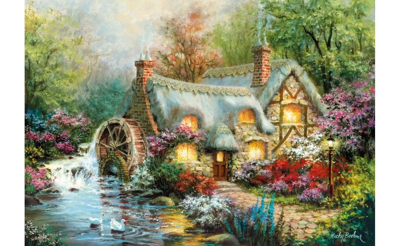 Clementoni dėlionė “Country Retreat” 1500pcs