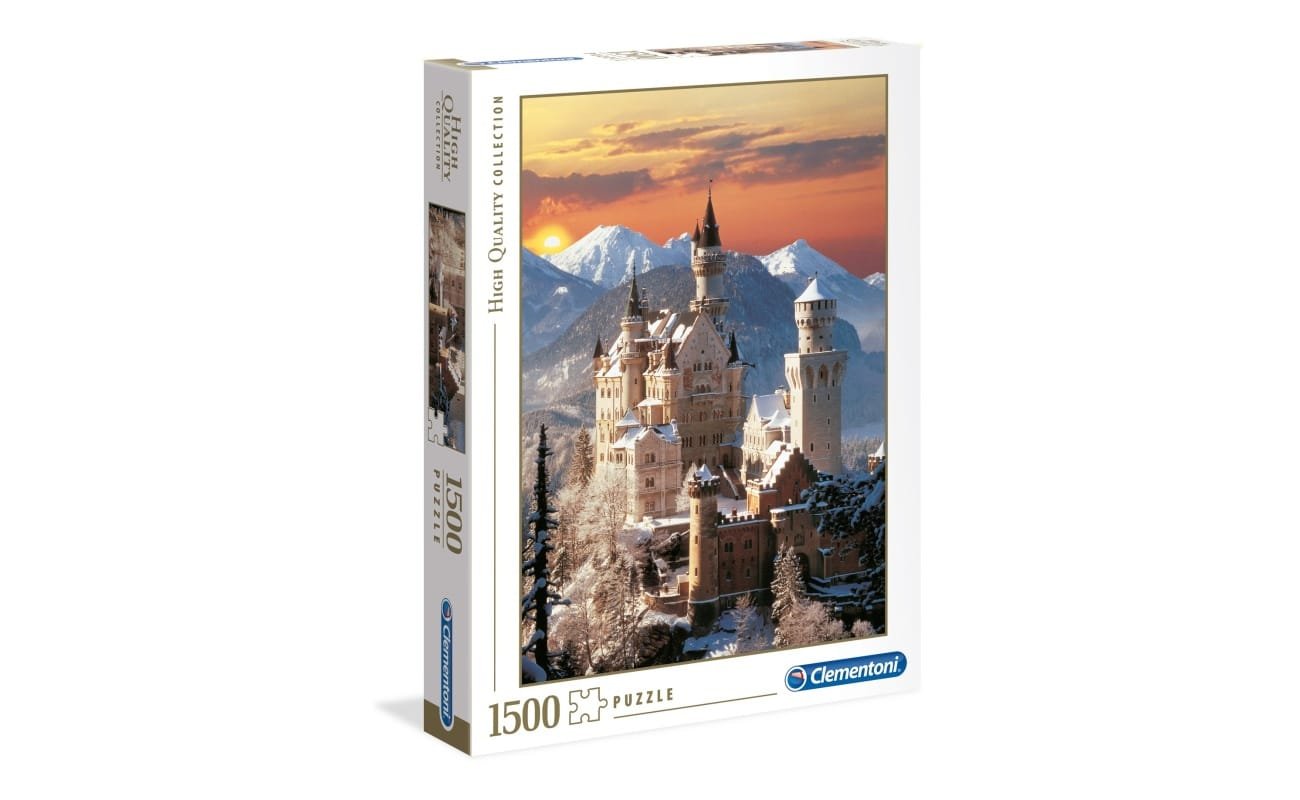 Clementoni dėlionė “Neuschwanstein” 1500pcs
