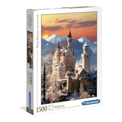 Clementoni dėlionė “Neuschwanstein” 1500pcs