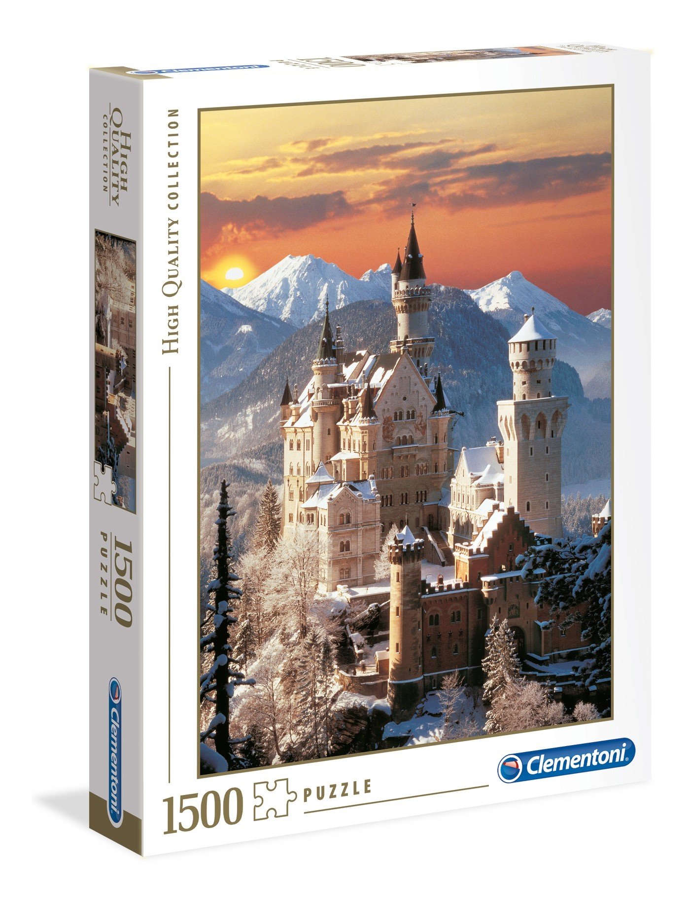 Clementoni dėlionė “Neuschwanstein” 1500pcs