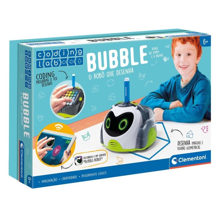 Clementoni interaktyvus piešimo robotas “Bubble”