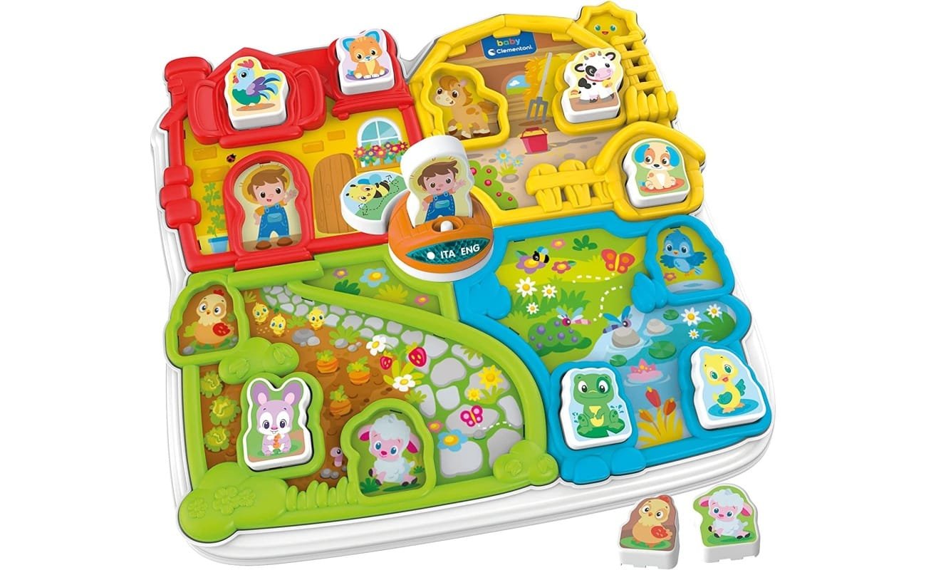 Interaktyvi Clementoni muzikinė delionė “Animals Baby Farm”