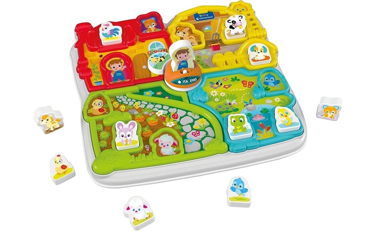 Interaktyvi Clementoni muzikinė delionė “Animals Baby Farm”
